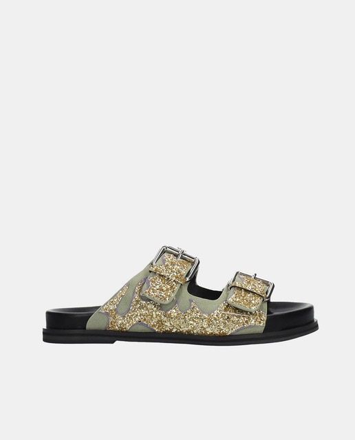 Imagen 0 de SANDALIA PLANA BIO GLITTER