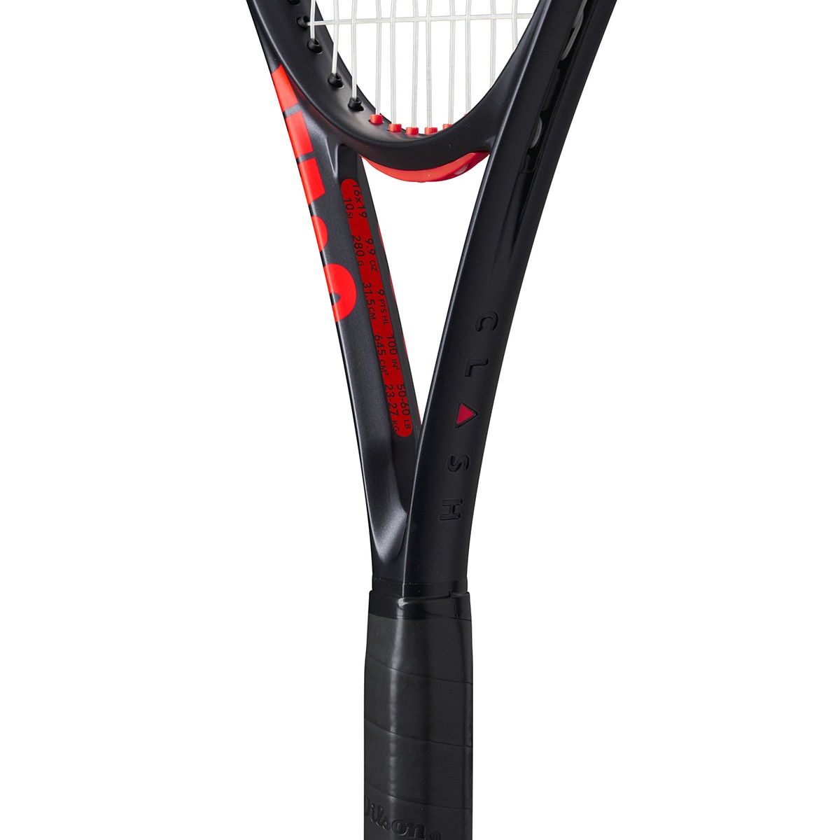 Raquete de Ténis Clash 100L V3.0 Preto / Vermelho-6