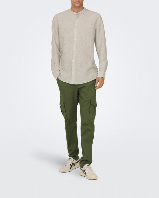 Imagen 0 de Pantalones largos de hombre estilo cargo