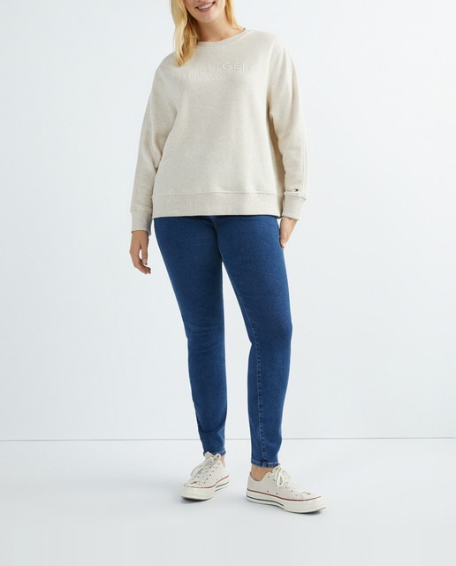 Imagen 0 de Pantalón vaquero de mujer Melanie fit super pitillo y tiro alto