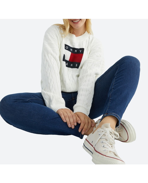 Imagen 0 de Jersey de mujer con bandera en el pecho