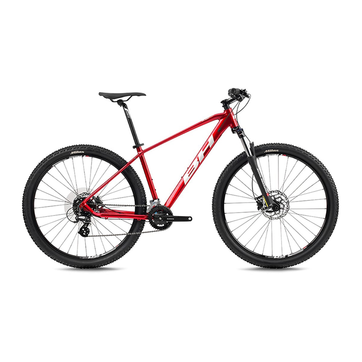Bicicleta Unissexo Spike 2.0 Vermelho-1