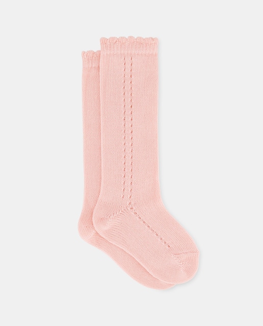 Imagen 0 de Calcetines altos de bebé niño calados