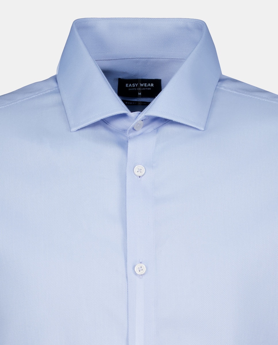 Camisa Super Elástica com Estrutura 400 Azul-5