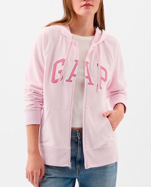 Imagen 0 de Sudadera de mujer con capucha y logo de gap