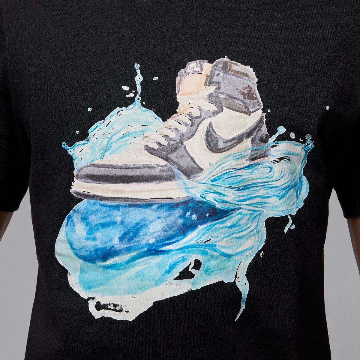 T-shirt de Homem Flight Essentials Preto-4