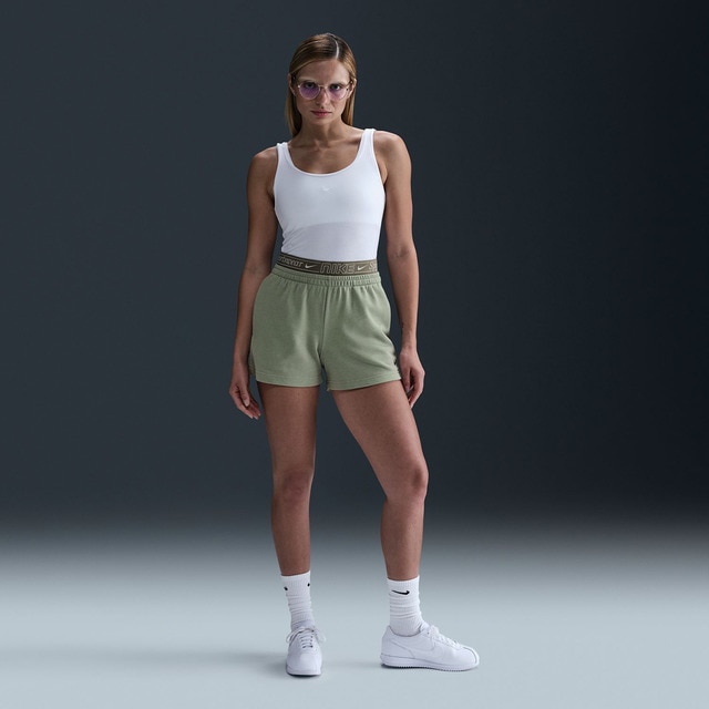 Imagen 0 de Pantalón corto de mujer Chill Terry French Terry 4'' Nike