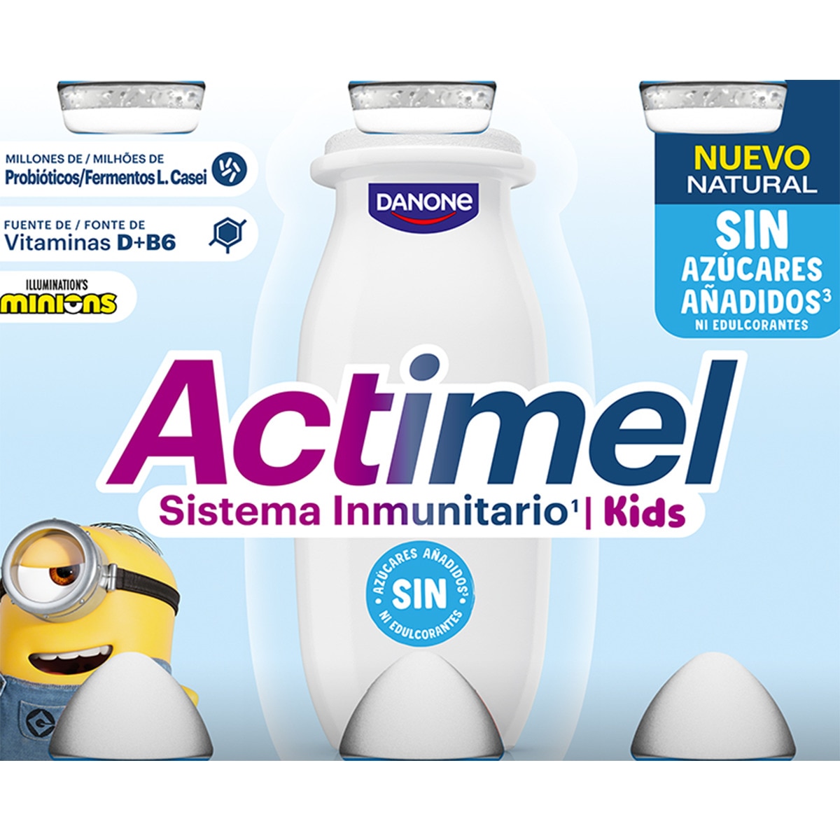 Iogurte Natural Kids Pack6 embalagem 100 g