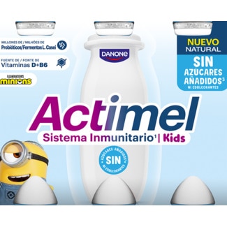 Iogurte Natural Kids Pack6 embalagem 100 g - Actimel