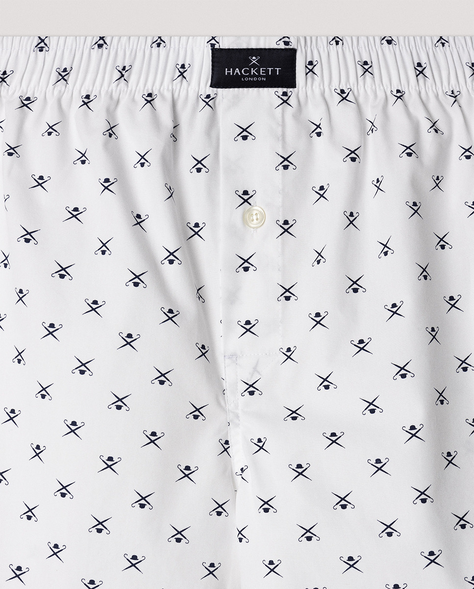 Pack de Dois Boxers de Tecido Branco-3