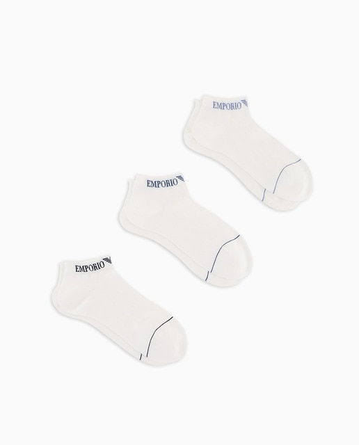 Imagem 0 de Pack de Três Pares de Meias pelo Tornozelo