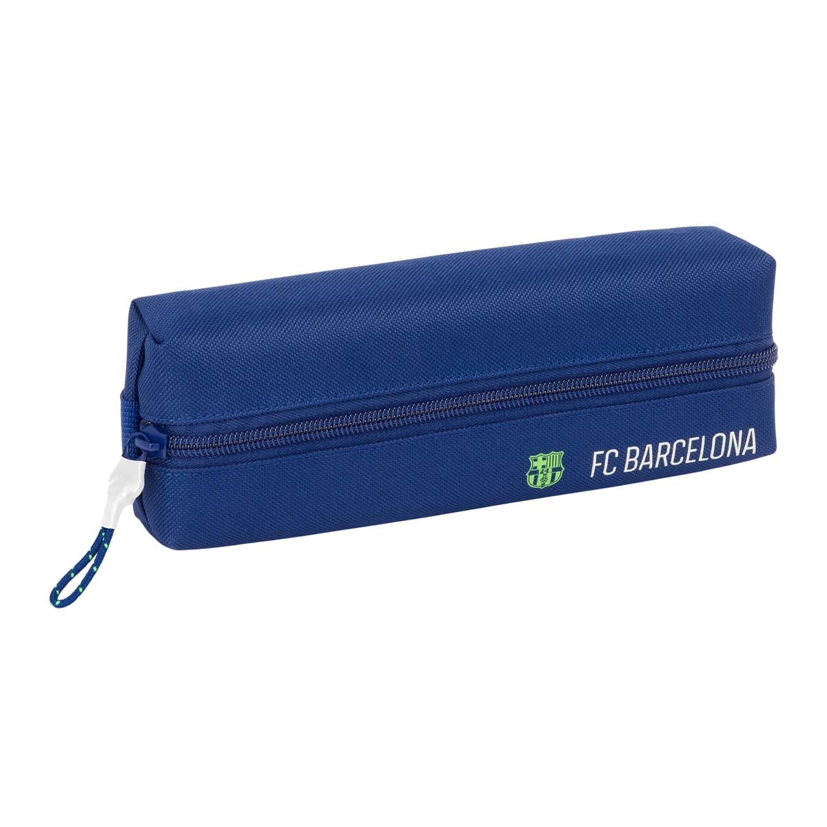 Portatodo rectangular con goma elastica 22cm F.C. Barcelona azul marino Azul marino-3