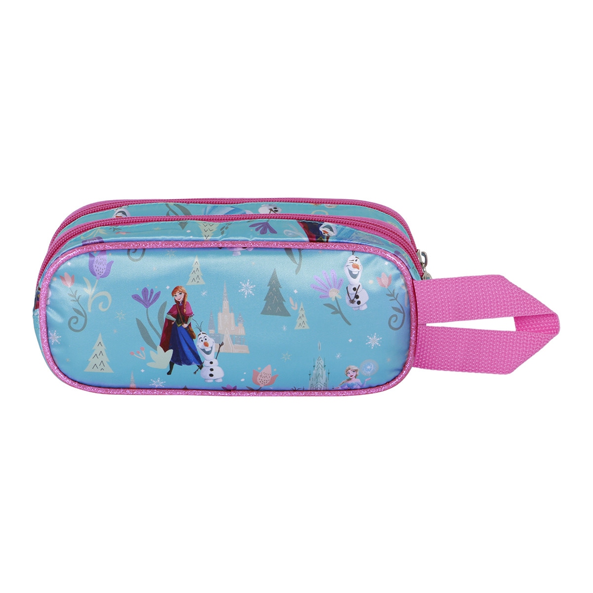 Estojo duplo 3D Frozen 2 family Disney Karactermania azul Azul-3