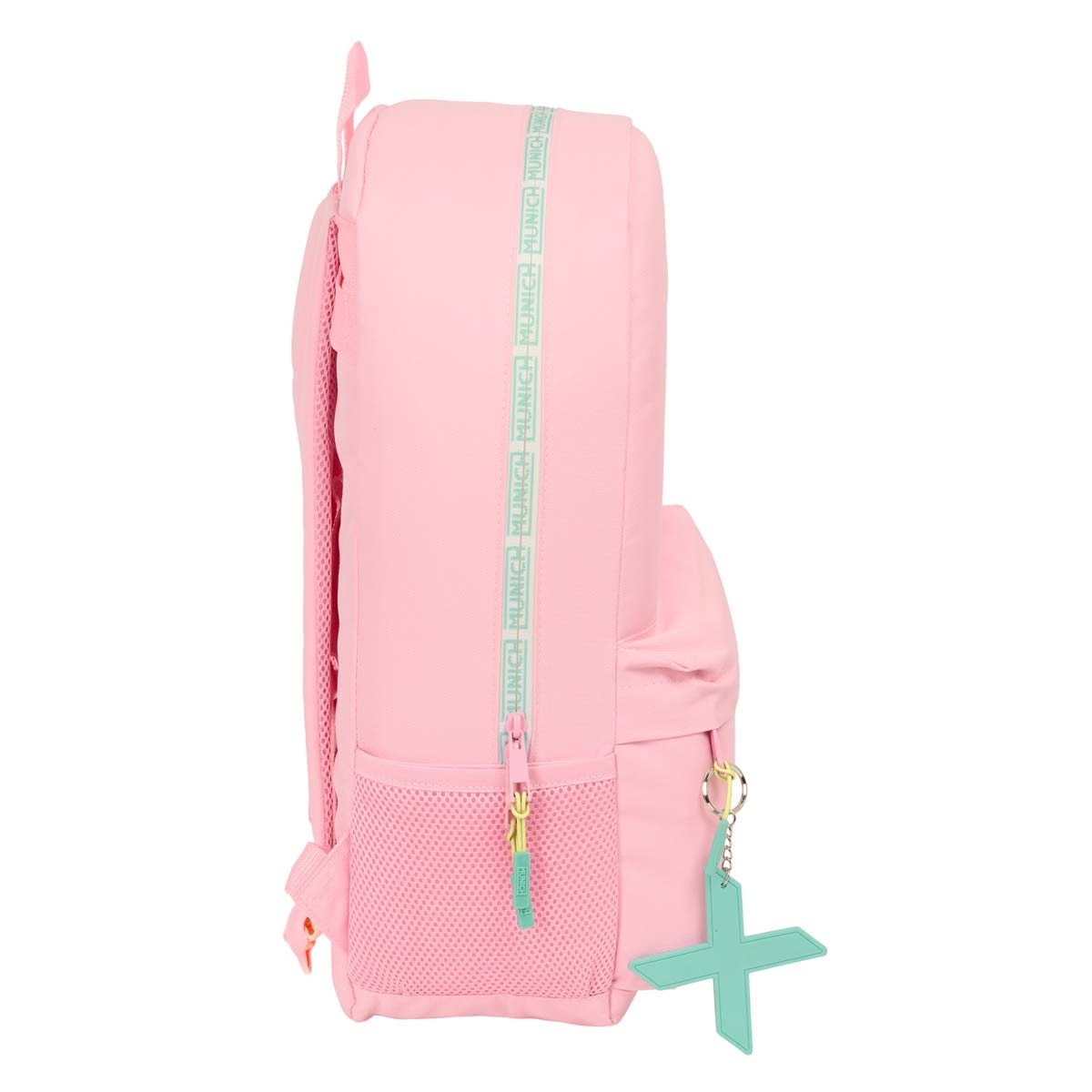 Mochila adaptável a trolley Munich rosa claro Rosa-claro-3