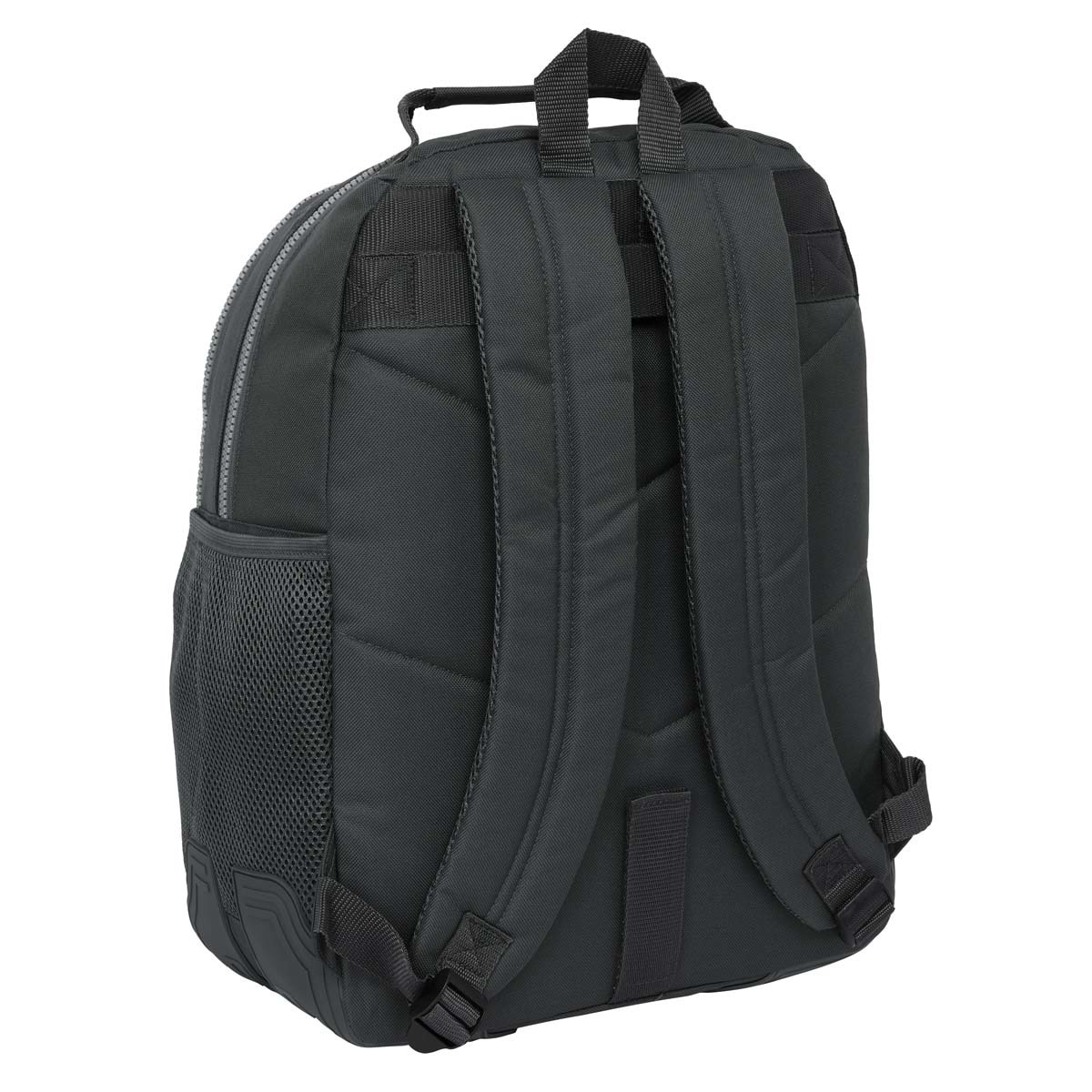 Mochila dupla com cantoneiras adaptável a trolley Real Madrid C.F. cinzento Cinzento-2