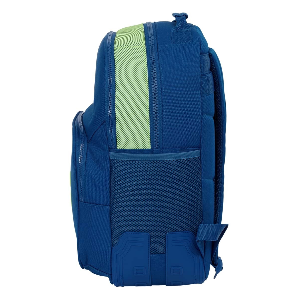 Mochila dupla com protectores de cantos adaptáveis a trolley Munich preto Azul-marinho-3