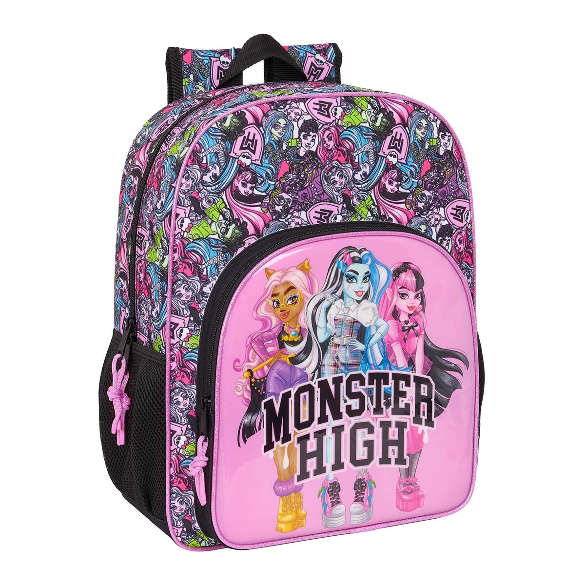 Mochila adaptable a carro Monster High Safta multicolor Multicolor-1