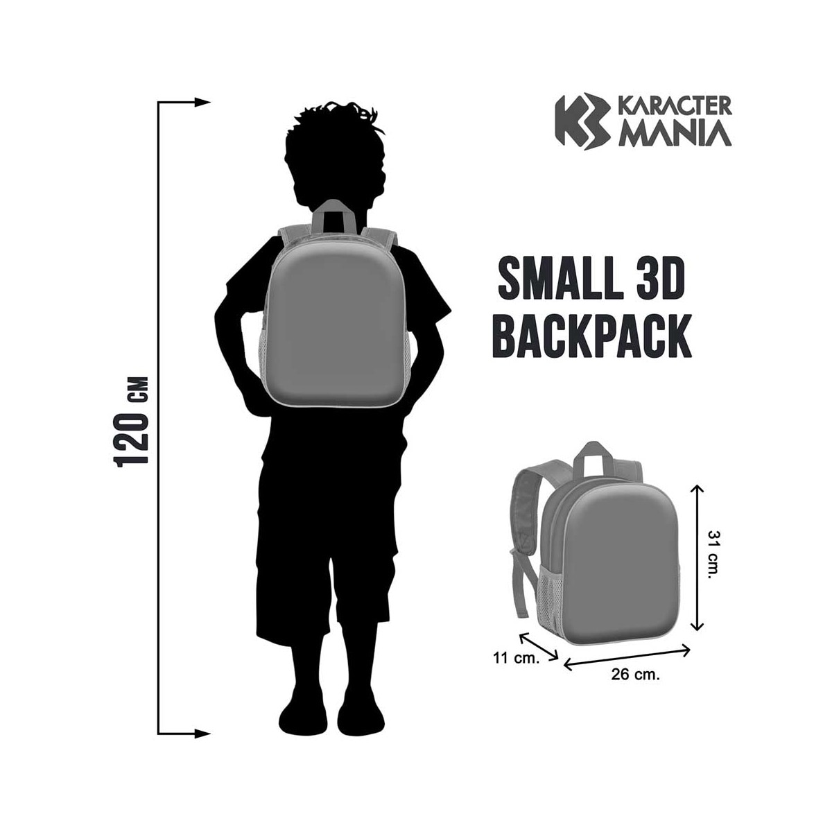 Mochila 3D elite Spiderman amazing Marvel Karactermania vermelho Vermelho-4