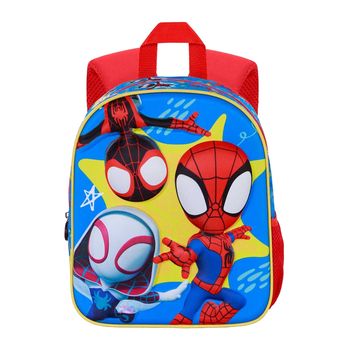 Mochila 3D elite Spiderman amazing Marvel Karactermania vermelho Vermelho-2