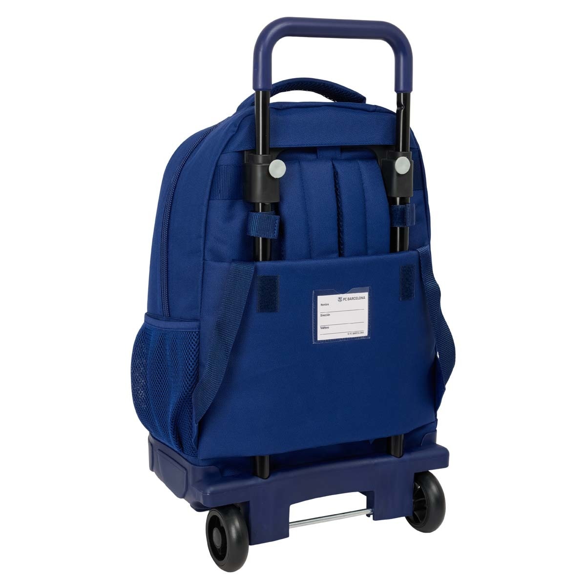 Mochila grande com rodas compact extraível F.C. Barcelona azul marinho Azul-marinho-2
