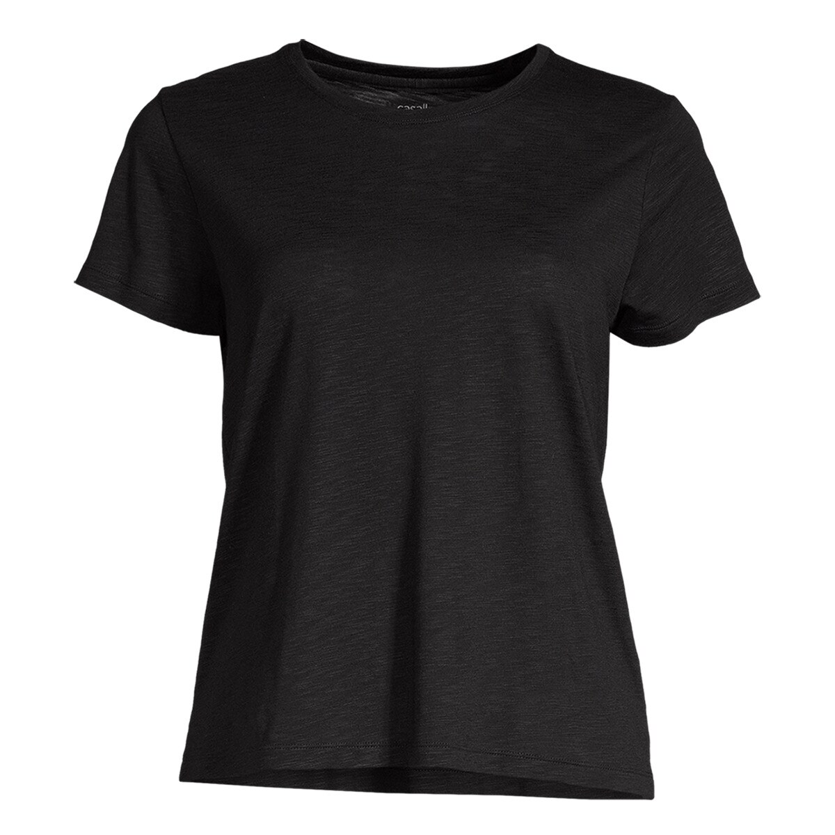 T-shirt de Mulher Soft Texture Tee Preto-1