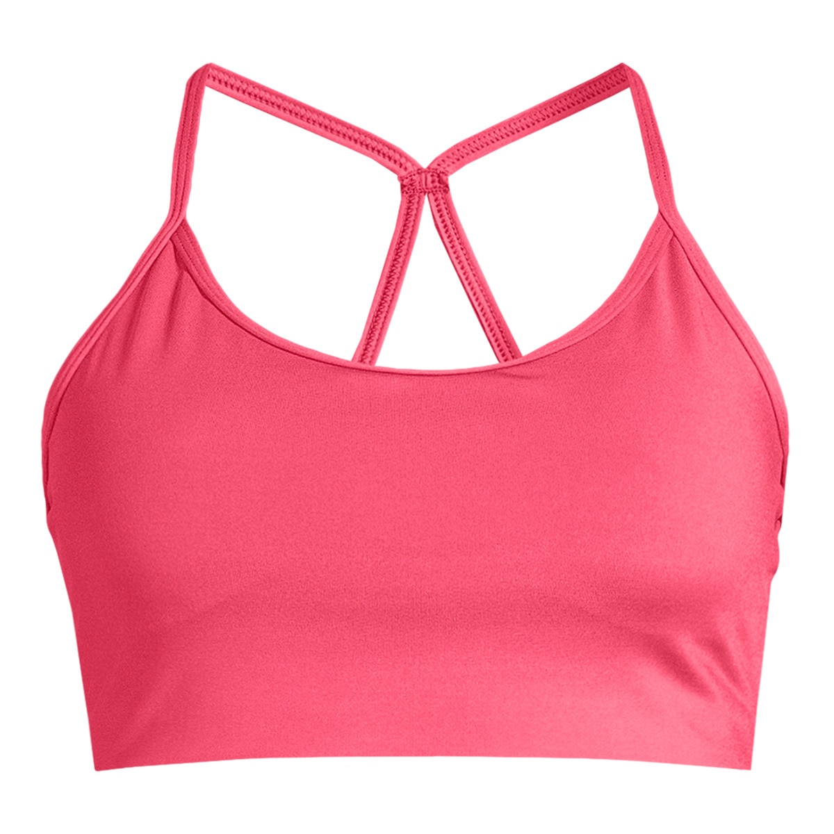 Soutien Desportivo de Mulher Sleek Strappy Sports Bra Fúcsia-1