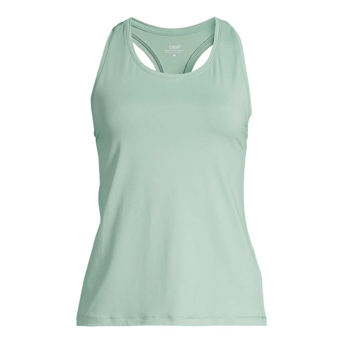 T-shirt de Mulher Essential Racerback Tank Verde-claro-1