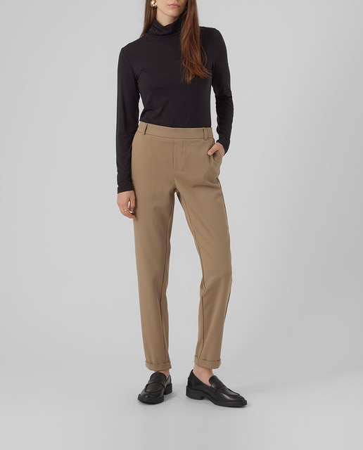 Imagen 0 de Pantalón de mujer liso con cintura normal