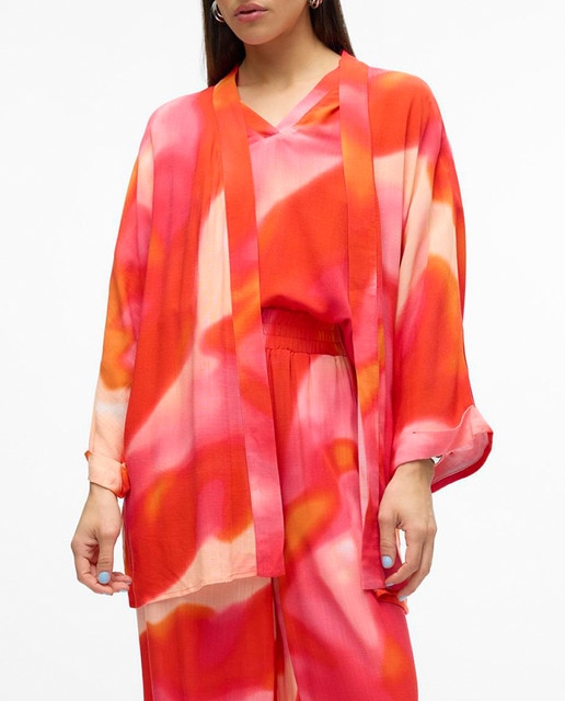 Imagen 0 de Kimono midi estampado