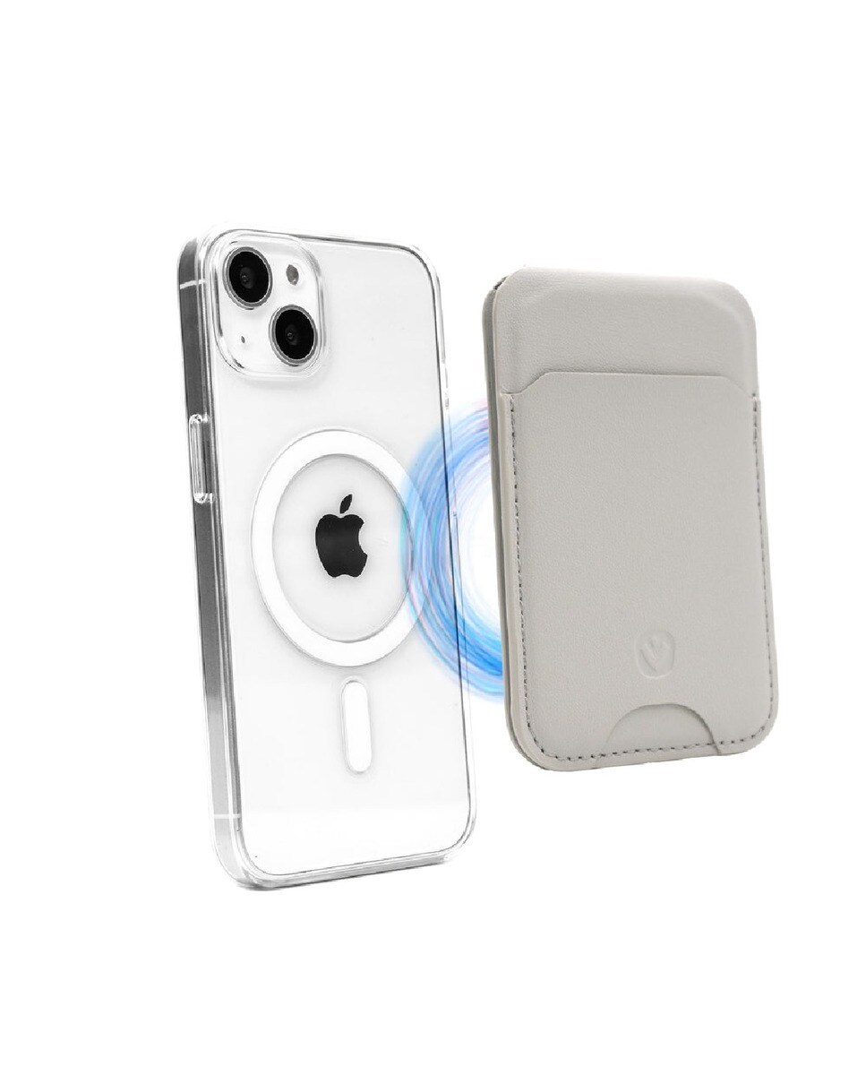 Porta Cartões Magsafe Suporte - Beige Bege-1