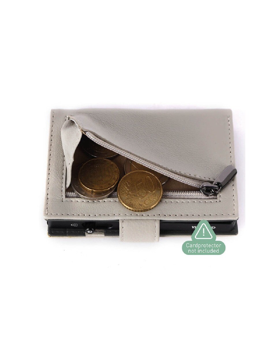 Carteira Porta Cartões Magsafe Luxe - Off White Branco-5