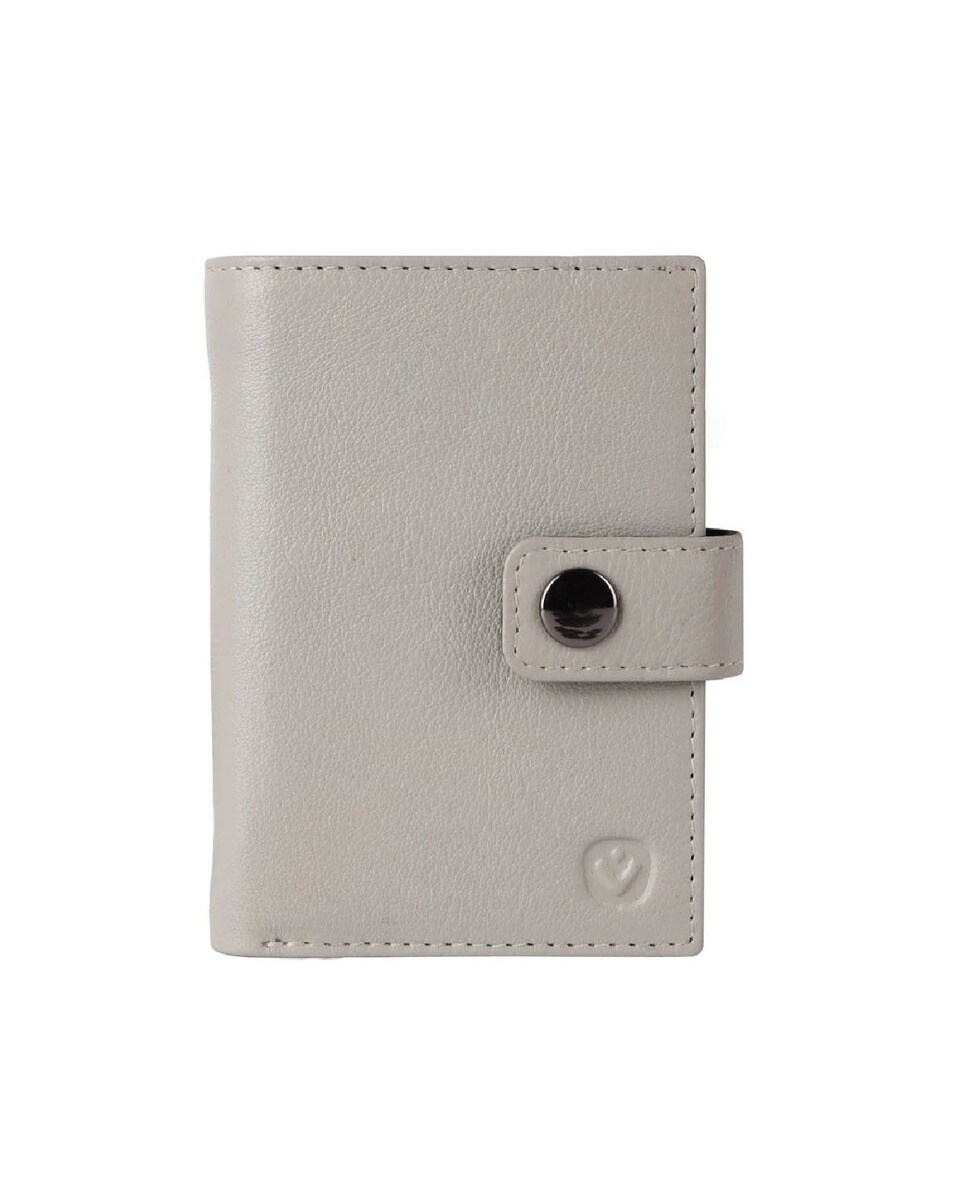 Carteira Porta Cartões Magsafe Luxe - Off White Branco-1