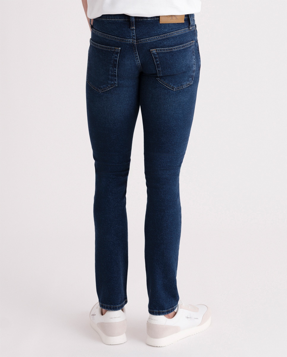 Jeans Slim Fit Azul-3