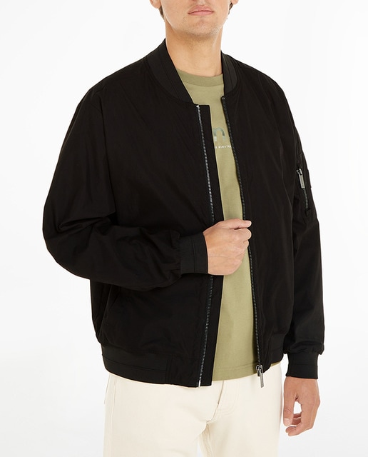 Imagen 0 de Cazadora bomber de nailon de algodón de hombre