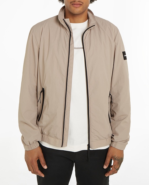 Imagen 0 de Chaqueta de nailon arrugado de hombre