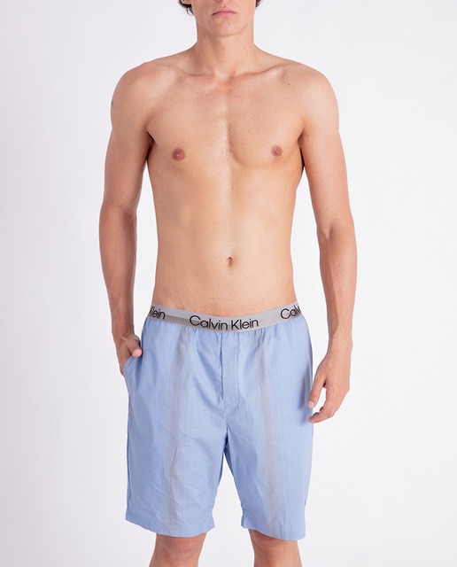 Imagen 0 de Pantalón corto azul fantasía de hombre