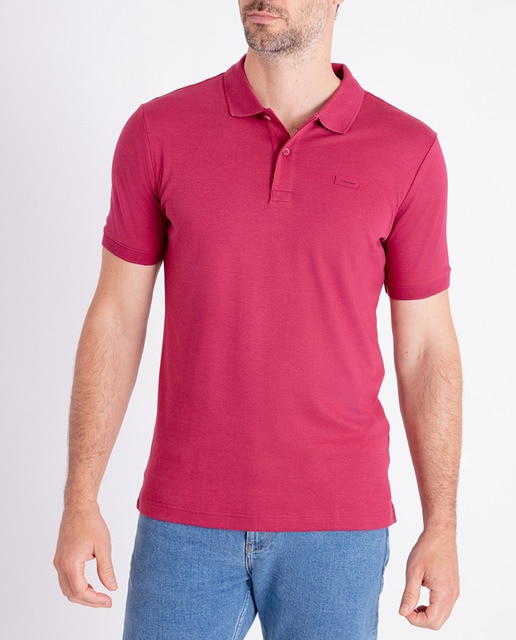 Imagen 0 de Camisa tipo polo slim de hombre