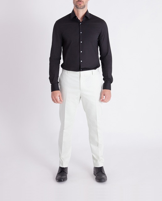 Imagen 0 de Pantalón slim de satén elástico de hombre