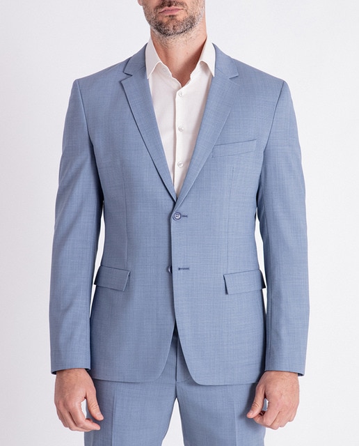 Imagen 0 de Blazer slim en micro estructura de hombre