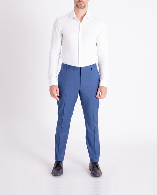 Imagen 0 de Pantalón de vestir de lana de hombre