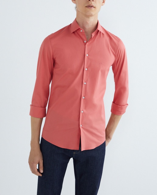 Imagen 0 de Camisa de hombre de vestir slim
