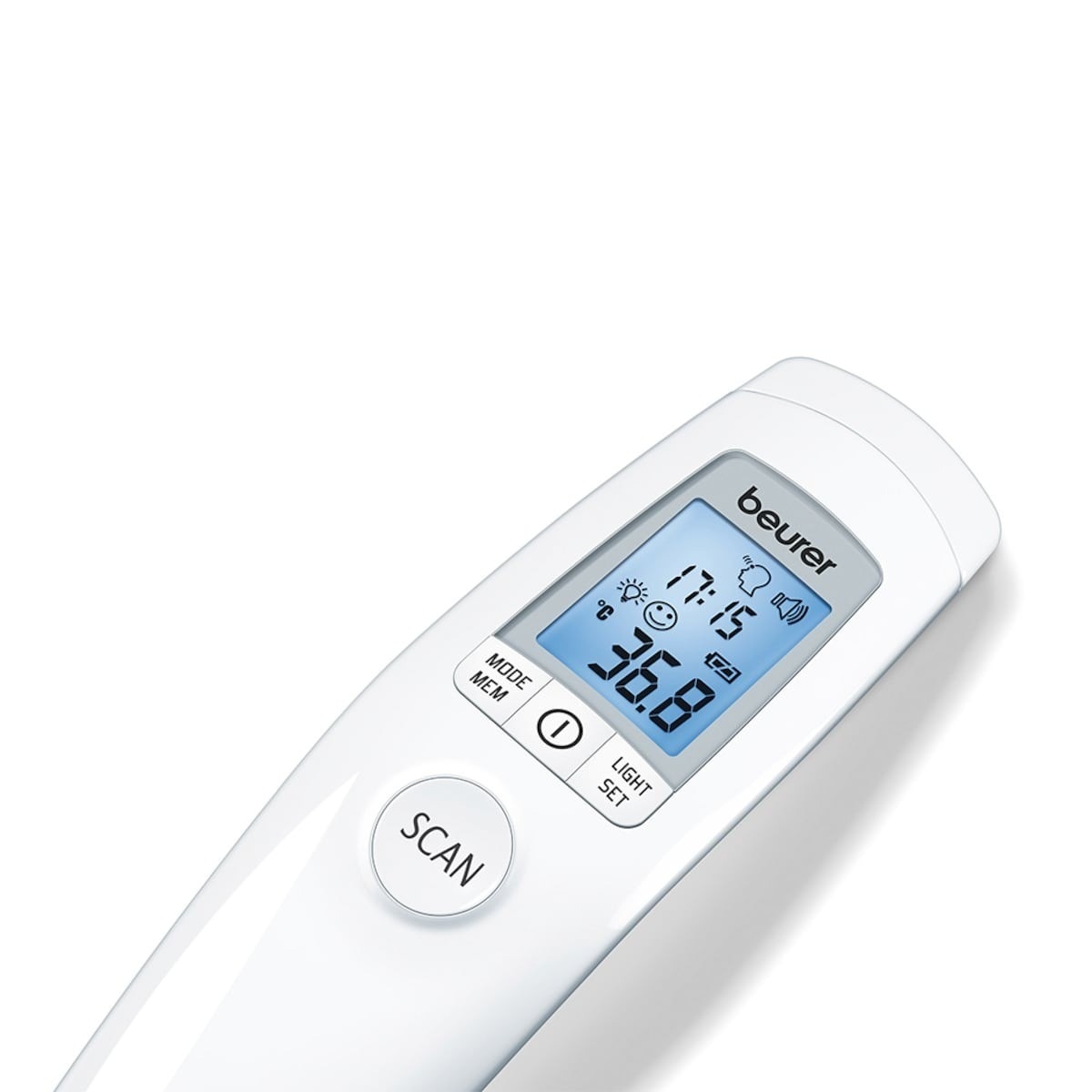 Termómetro Digital Beurer FT90 de Infravermelhos sem Contacto - Branco Branco-2