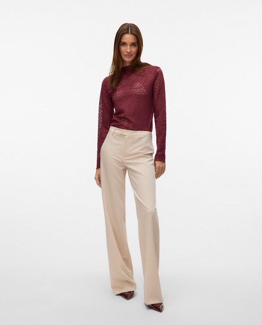 Imagen 0 de Pantalón de vestir de mujer con pinzas