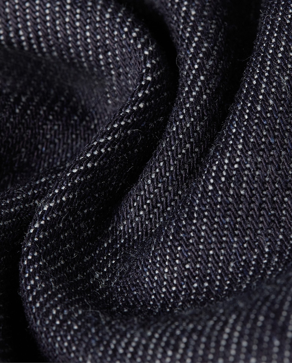Jeans Skater de Cintura Subida Azul-6