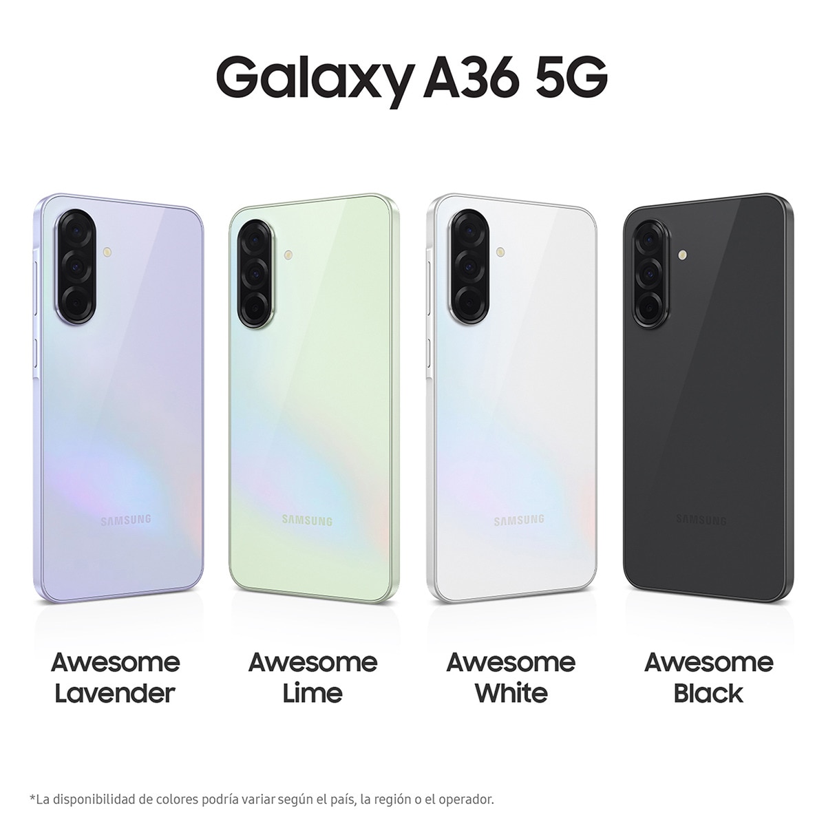 Samsung Galaxy A36 5G 8GB + 256 GB Móvil libre Negro-3