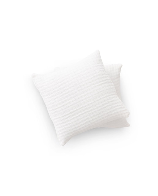 Imagen 0 de Pack 2 Fundas cojín jacquard Bora Blanco