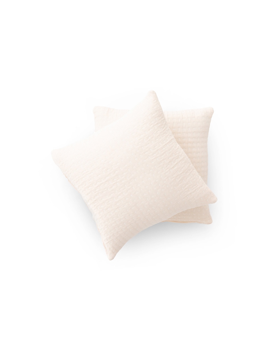 Imagen 0 de Pack 2 Fundas cojín jacquard Bora Crudo