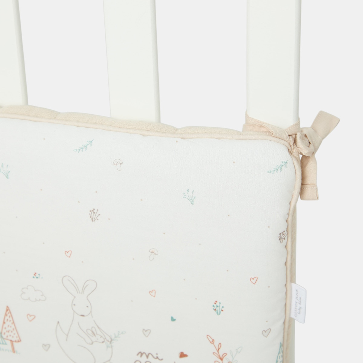 Bumper Cotton Juice Baby Home Amore 30*180cm Amore Canguro Natural-2