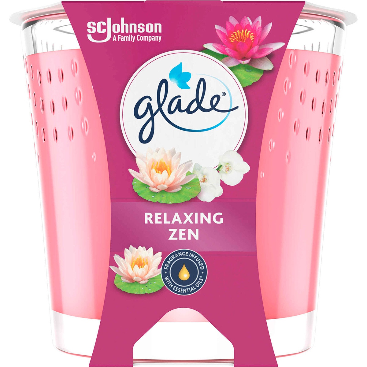 Ambientador Vela Relaxing Zen embalagem 112 g