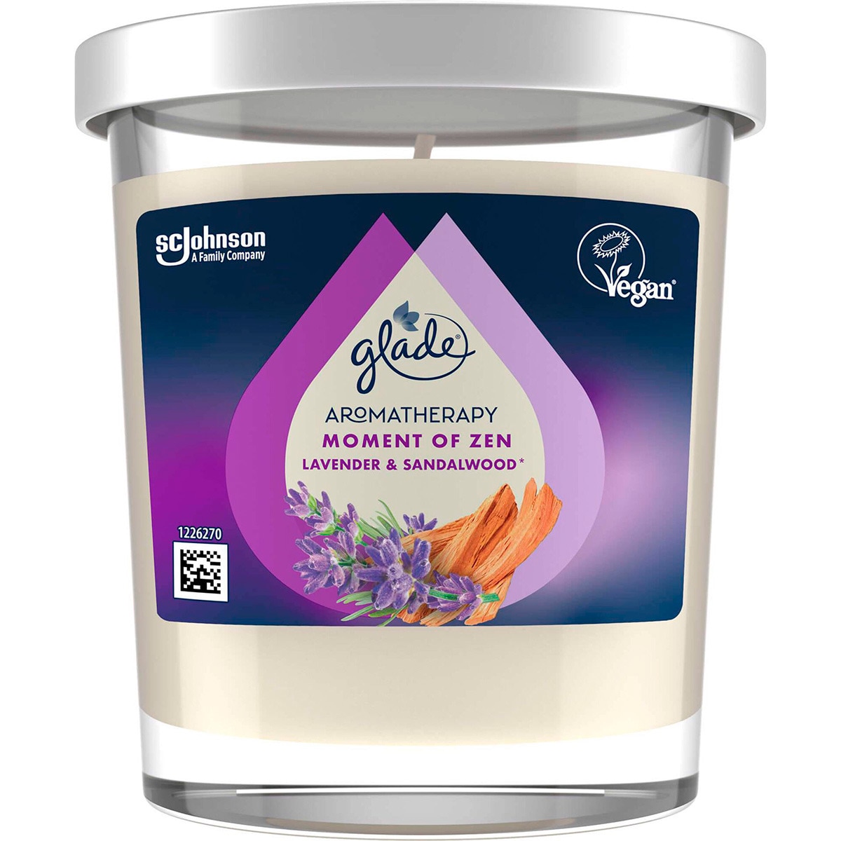 Ambientador Vela Aroma Aromatherapy Zen embalagem 170 g